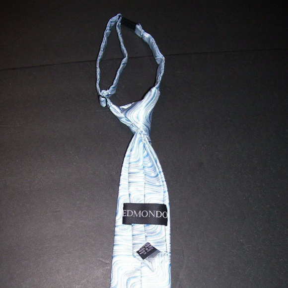 Edmondo Dress Suit Necktie Adjustable 11" Long - Picture 5 of 8